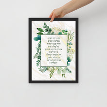 Load image into Gallery viewer, Blessing for the home ברכת הבית