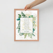 Load image into Gallery viewer, Blessing for Business Framed ברכת העסק