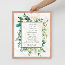Load image into Gallery viewer, Blessing for Business Framed ברכת העסק