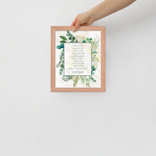 Load image into Gallery viewer, Blessing for Business Framed ברכת העסק