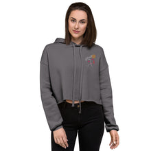 Load image into Gallery viewer, Embrace who you are Crop Hoodie