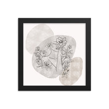 Load image into Gallery viewer, Self bloom Framed poster