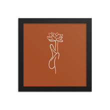 Load image into Gallery viewer, Grow yourself Framed poster