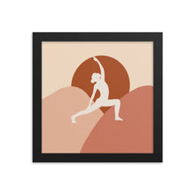 Load image into Gallery viewer, Warrior Framed poster