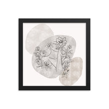 Load image into Gallery viewer, Self bloom Framed poster
