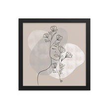 Load image into Gallery viewer, Grow your mind Framed poster