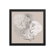 Load image into Gallery viewer, Connect to your inner self Framed poster