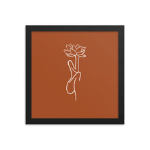 Load image into Gallery viewer, Grow yourself Framed poster