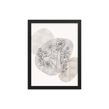 Load image into Gallery viewer, Self bloom Framed poster