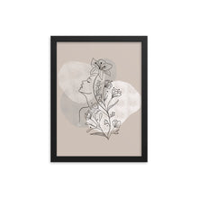 Load image into Gallery viewer, Connect to your inner self Framed poster