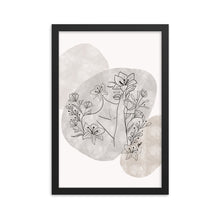Load image into Gallery viewer, Self bloom Framed poster