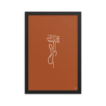 Load image into Gallery viewer, Grow yourself Framed poster