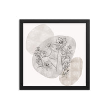 Load image into Gallery viewer, Self bloom Framed poster