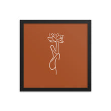 Load image into Gallery viewer, Grow yourself Framed poster