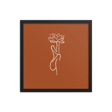 Load image into Gallery viewer, Grow yourself Framed poster