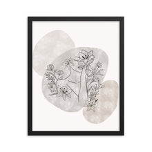 Load image into Gallery viewer, Self bloom Framed poster