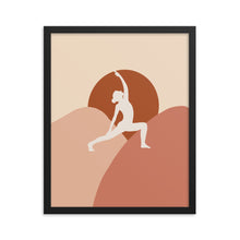 Load image into Gallery viewer, Warrior Framed poster