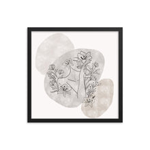 Load image into Gallery viewer, Self bloom Framed poster