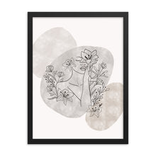Load image into Gallery viewer, Self bloom Framed poster