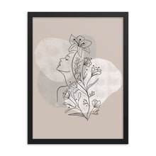 Load image into Gallery viewer, Connect to your inner self Framed poster
