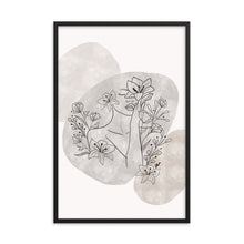 Load image into Gallery viewer, Self bloom Framed poster