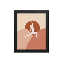 Load image into Gallery viewer, Warrior Framed poster