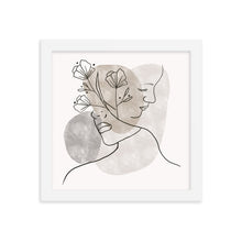 Load image into Gallery viewer, Gemini Beauty Framed poster