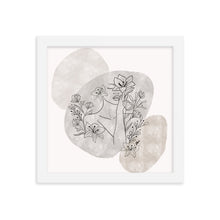 Load image into Gallery viewer, Self bloom Framed poster