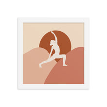 Load image into Gallery viewer, Warrior Framed poster