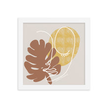 Load image into Gallery viewer, Facing to the sun Framed poster