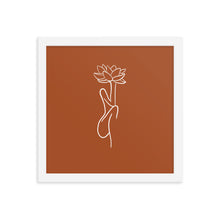 Load image into Gallery viewer, Grow yourself Framed poster