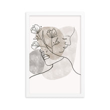 Load image into Gallery viewer, Gemini Beauty Framed poster