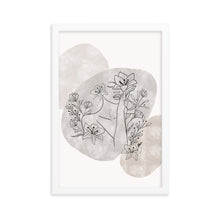 Load image into Gallery viewer, Self bloom Framed poster