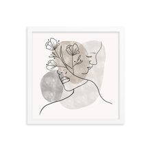 Load image into Gallery viewer, Gemini Beauty Framed poster