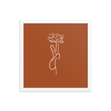 Load image into Gallery viewer, Grow yourself Framed poster