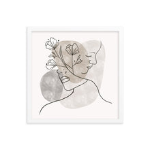 Load image into Gallery viewer, Gemini Beauty Framed poster