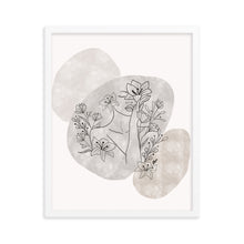 Load image into Gallery viewer, Self bloom Framed poster