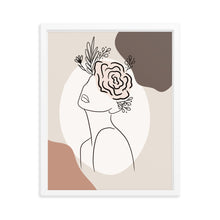 Load image into Gallery viewer, Be-you-tiful line art Framed poster