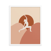 Load image into Gallery viewer, Warrior Framed poster