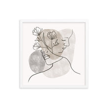 Load image into Gallery viewer, Gemini Beauty Framed poster