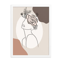 Load image into Gallery viewer, Be-you-tiful line art Framed poster