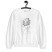Load image into Gallery viewer, Be creative Unisex Sweatshirt minimal line drawing