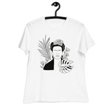 Load image into Gallery viewer, "Frida" floral line art Women's T-Shirt