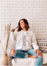 Load image into Gallery viewer, We are one Unisex Sweatshirt minimal line art
