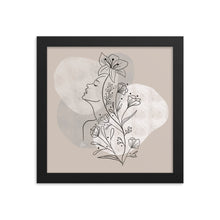 Load image into Gallery viewer, Connect to your inner self Framed poster
