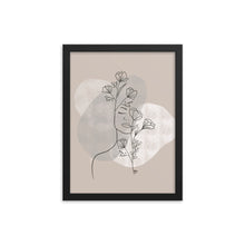 Load image into Gallery viewer, Grow your mind Framed poster
