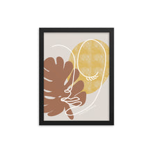 Load image into Gallery viewer, Facing to the sun Framed  poster
