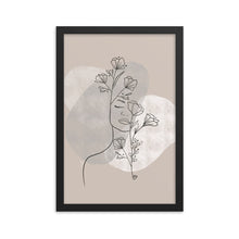 Load image into Gallery viewer, Grow your mind Framed poster
