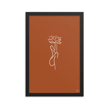 Load image into Gallery viewer, Grow yourself Framed poster
