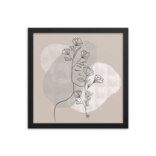 Load image into Gallery viewer, Grow your mind Framed poster
